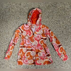 LUCKY BRAND Womens Zip Up Sweatshirt Jacket Small